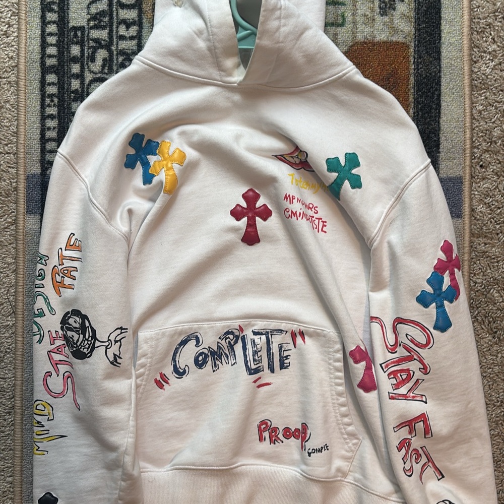 Chrome Hearts Multicolor Graphic Hoodie